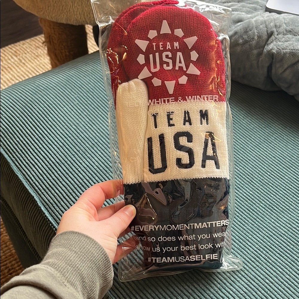 Olympics Team USA mittens